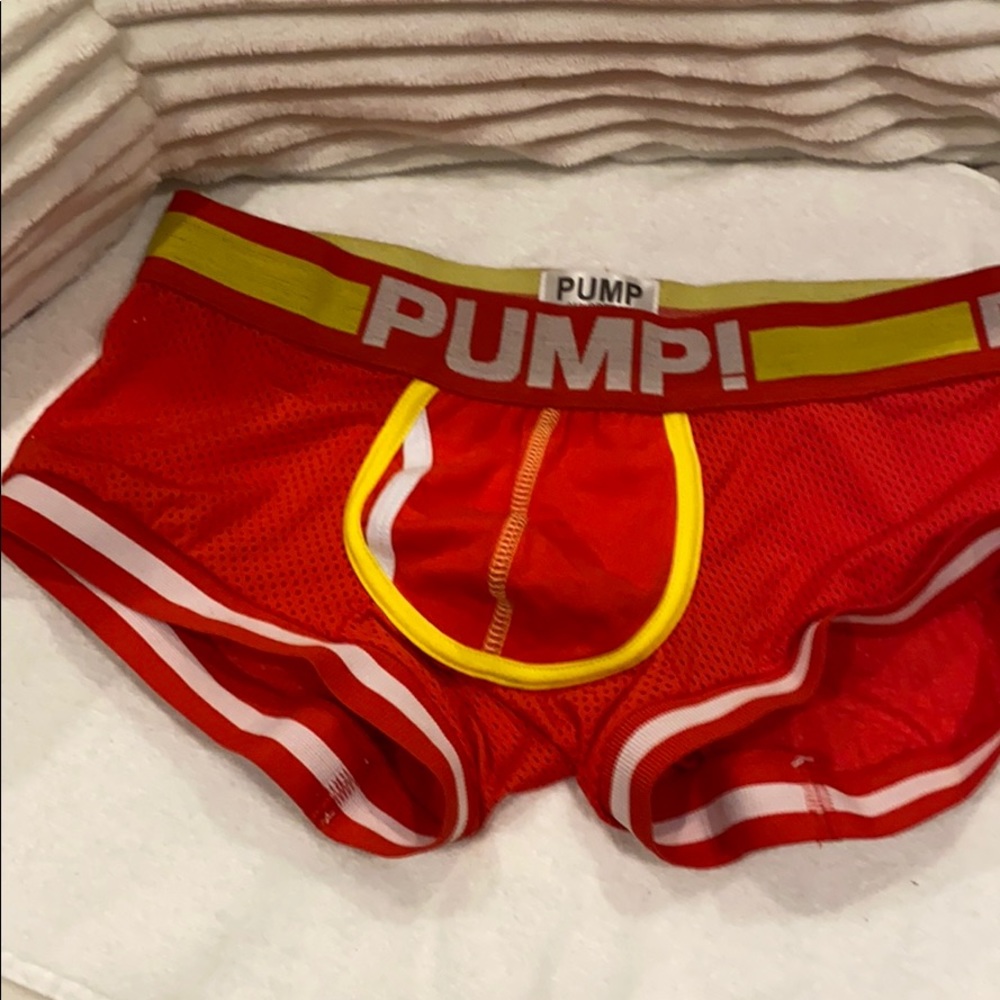 Pump size Medium mesh briefs